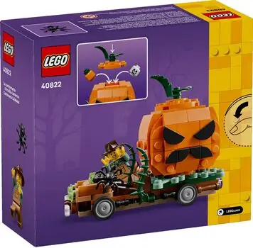 lego 40822 Jack-O'-Lantern Pickup Truck, 9 image