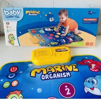 Baby Toddler Mat Yellow -  სათამაშო განსავითარებელი ხალიჩა, 3 image