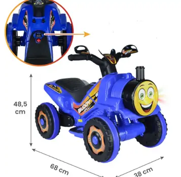 UJ Toys Buddy Blue - საბავშვო კვადროციკლი