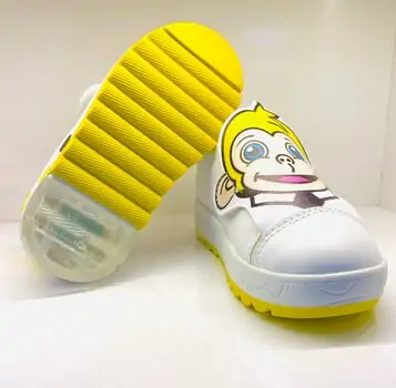 SCHONY KIDS საბავშვო ფეხსაცმელი 2001 Monkey with Light Yellow, 2 image