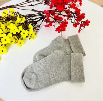 Baby Socks Grey საბავშვო წინდები, 2 image