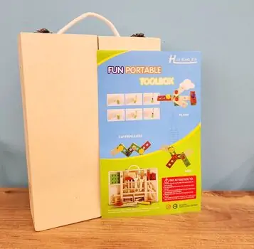 Wooden Tools Set - ხის სათამაშო ინსტრუმენტების ნაკრები, 2 image