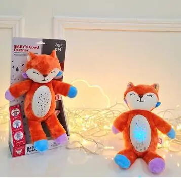 Fluffy Fox - რბილი მუსიკალური სათამაშო მელია