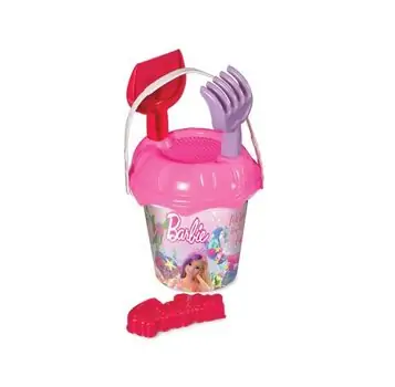 Dede Small Bucket Set Barbie 01279 ქვიშაში სათამაშო ნაკრები