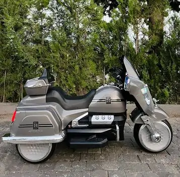 Electric Moto Ducati Painted Grey - ელექტრო მოტოციკლი, 4 image