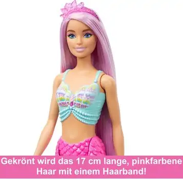 Barbie Mermaid Doll - ბარბის სათამაშო თოჯინა, 4 image