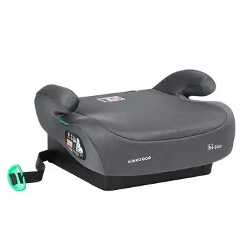 KikkaBoo i-Go i-SIZE Dark grey (125-150 cm) - ბუსტერი