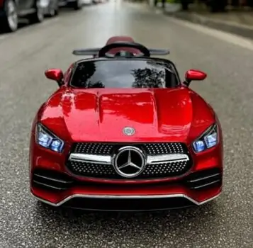 Mercedes-Benz G550 Painitng Red - ელექტრო მანქანა კაუჩუკის საბურავებით, 4 image