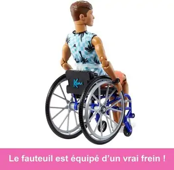 Barbie Ken Doll with Wheelchair - კენის სათამაშო თოჯინა, 5 image