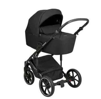 KikkaBoo Amani Black 3 in1 - საბავშვო ეტლის კომპლექტი, 4 image
