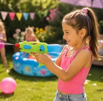 Water Gun 30 cm Green - სათამაშო წყლის თოფი