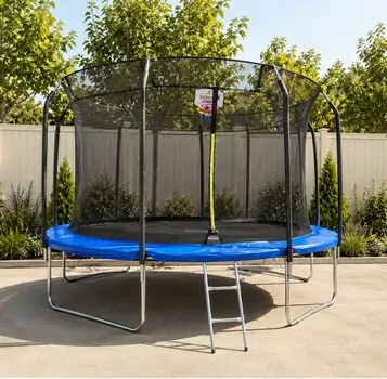 Metal & Plastic Trampoline 366cm 12FT - ბატუტი