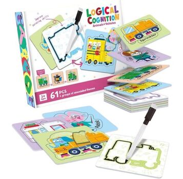 Puzzle Game Logical Cognition - შემეცნებითი ლოგიკური თამაში