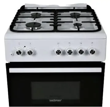 გაზქურა ZELLMER FF6405GBZW (White), 3 image