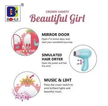 GLAM TABLE BEAUTIFUL GIRL საბავშვო ტრილიაჟი, 5 image