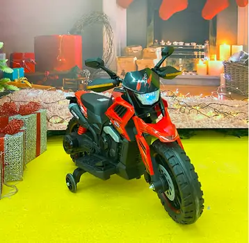 Moto For Kids Red - საბავშვო ელექტრო მოტოციკლი