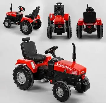 Pilsan 07 294 Pedal Tractor Red - საბავშვო სათამაშო ტრაქტორი