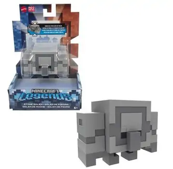 Minecraft Legends Stone Golem Action with Action - მაინქრაფთის სათამაშო ფიგურა