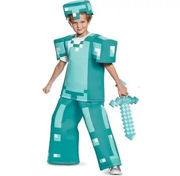 Minecraft Armor Costume For Kids - მაინკრაფტის ჯავშნის ფორმა