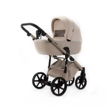 Adamex Nola Natura 3 in 1 Stroller Vanilla - საბავშვო ეტლის კომპლექტი, 5 image