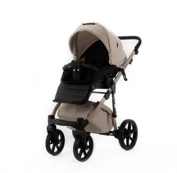 Adamex Nola Natura 3 in 1 Stroller Vanilla - საბავშვო ეტლის კომპლექტი, 8 image