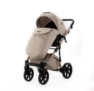 Adamex Nola Natura 3 in 1 Stroller Vanilla - საბავშვო ეტლის კომპლექტი, 7 image