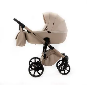 Adamex Nola Natura 3 in 1 Stroller Vanilla - საბავშვო ეტლის კომპლექტი, 4 image