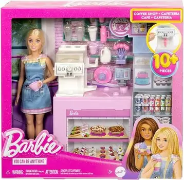 Barbie Naschcafé Blonde Barista - ქერა ბარისტა ბარბი, 6 image