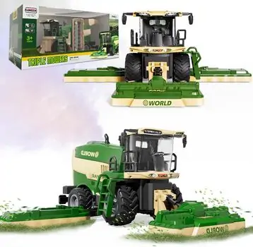 Remote Control Tractor and Corn Shredder with Spray, Lights & Sound- დისტანციურად მართვადი ტრაქტორი