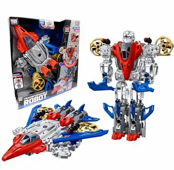 Transformer Robot Rocket With Light- სათამაშო ტრანსფორმერი რობოტი, 2 image