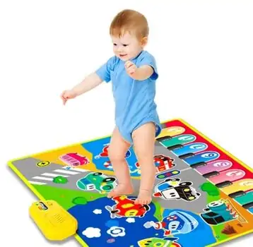Baby Piano Mat Yellow -  სათამაშო განსავითარებელი ხალიჩა, 3 image