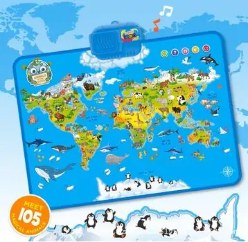 Animal World Play Mat - სათამაშო განსავითარებელი ხალიჩა, 6 image