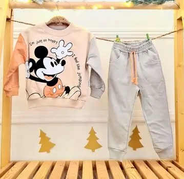Happy Mickey Mouse 2 In 1 Set - საბავშვო ორეული