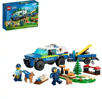 Lego City 60369 Mobile Police Dog Training