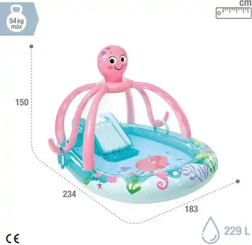 Intex 56138NP Friendly Octopus Play Center - გასაბერი ცენტრი, 11 image