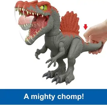 Jurassic World Cage Crasher Spinosaurus - სათამაშო დინოზავრი, 3 image