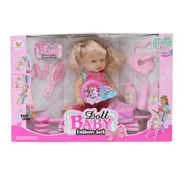 Fashion Suit Baby Doll With Accessory - სათამაშო თოჯინა აქსესუარებით