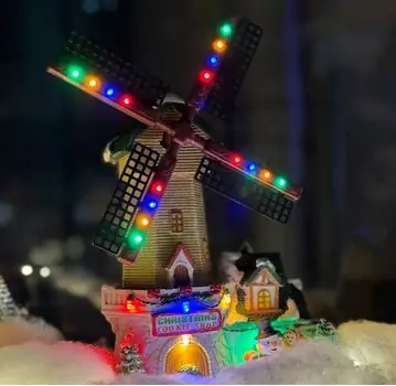 Christmas Shop With Led - საახალწლო აქსესუარი განათებით