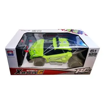 Sporty X-Racing Car Green - სათამაშო დისტანციური მანქანა