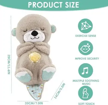 Breathing Plush Toy With Light - რბილი სათამაშო სუნთქვის ფუნქციით და განათებით, 2 image