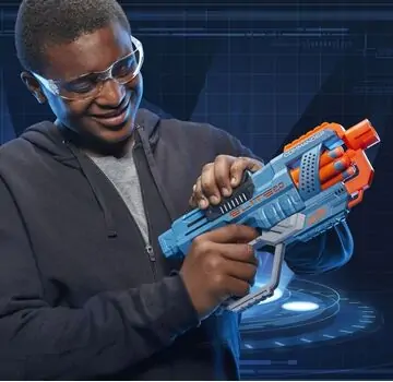 NERF Elite Commander RD-6 Blaster HAS-E9485 ბლასტერი რბილი ტყვიებით, 3 image