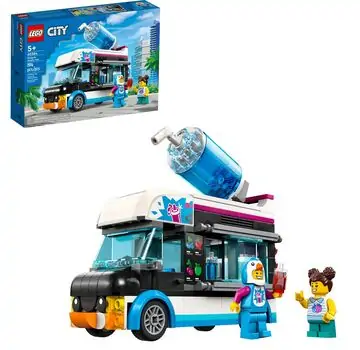 LEGO City 60384 Penguin Slushy Van