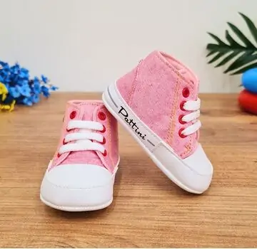 Baby Pattini All Star Pink საბავშვო ფეხსაცმელი