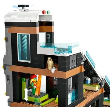 Lego City 60366 Ski and Climbing Center, 5 image