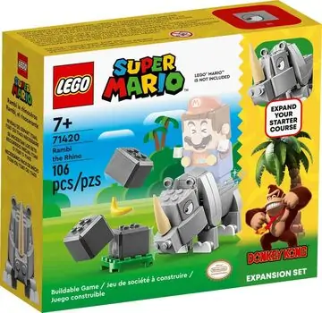 Lego Super Mario 71420 Rambi the Rhino Expansion Set, 3 image