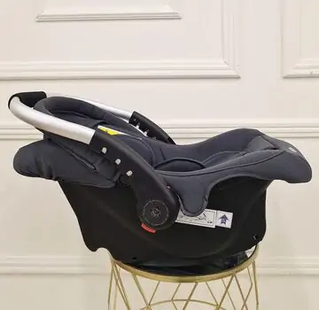 KikkaBoo 0+ (0-13 kg) Little Traveler Grey - მანქანის სავარძელი (ქარსითი), 4 image