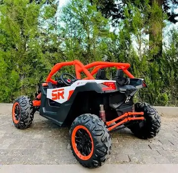 RC Racing Super Car Orange - ელექტრო მანქანა კაუჩუკის საბურავებით, 6 image