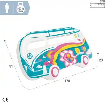 Intex 58728EU Groovy Van Float - გასაბერი ლეიბი, 4 image