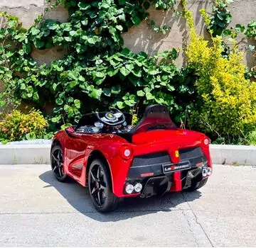 Ferrari Electric Car Painting Red - ელექტრო მანქანა, 4 image