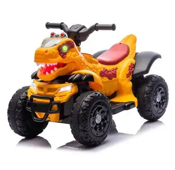 Dinosaur Off-Road Quad Yellow - ელექტრო კვადროციკლი, 3 image